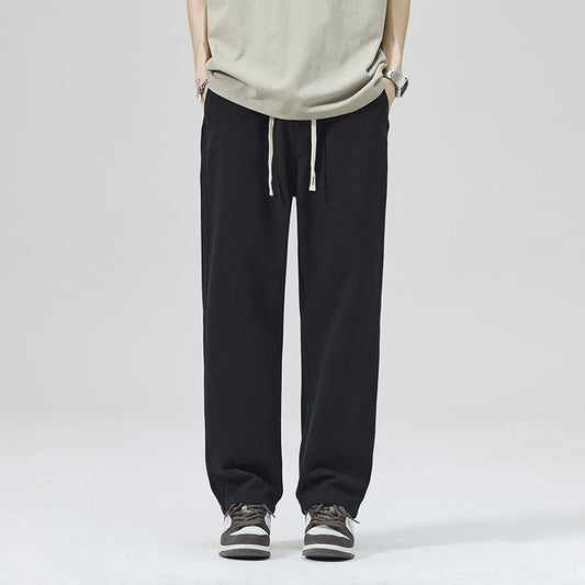 Japanese-style Retro Workwear Casual Pants Men