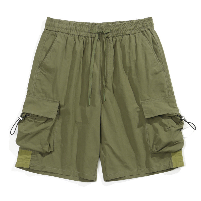 Fashion Personality Japanese Style Cargo Shorts Men