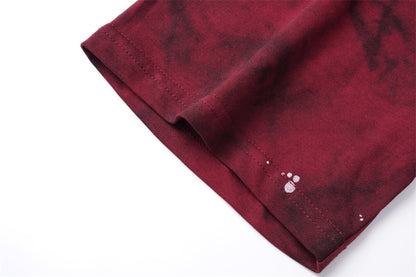 Batik Old Dirty Short-sleeved T-shirt Men