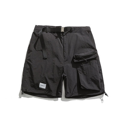 Summer New Big Workwear With Pocket Shorts Men