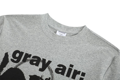 Kitten Printed Short-sleeved T-shirt For Men