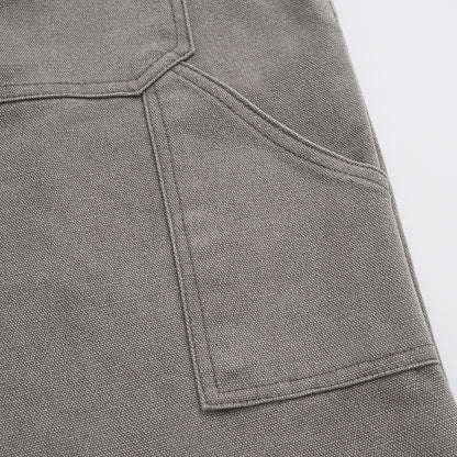 Punk Tooling Denim Logging Pants Men