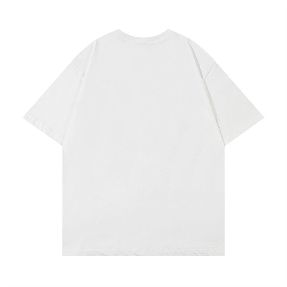 American Letter Print Short-sleeve T-shirt Men