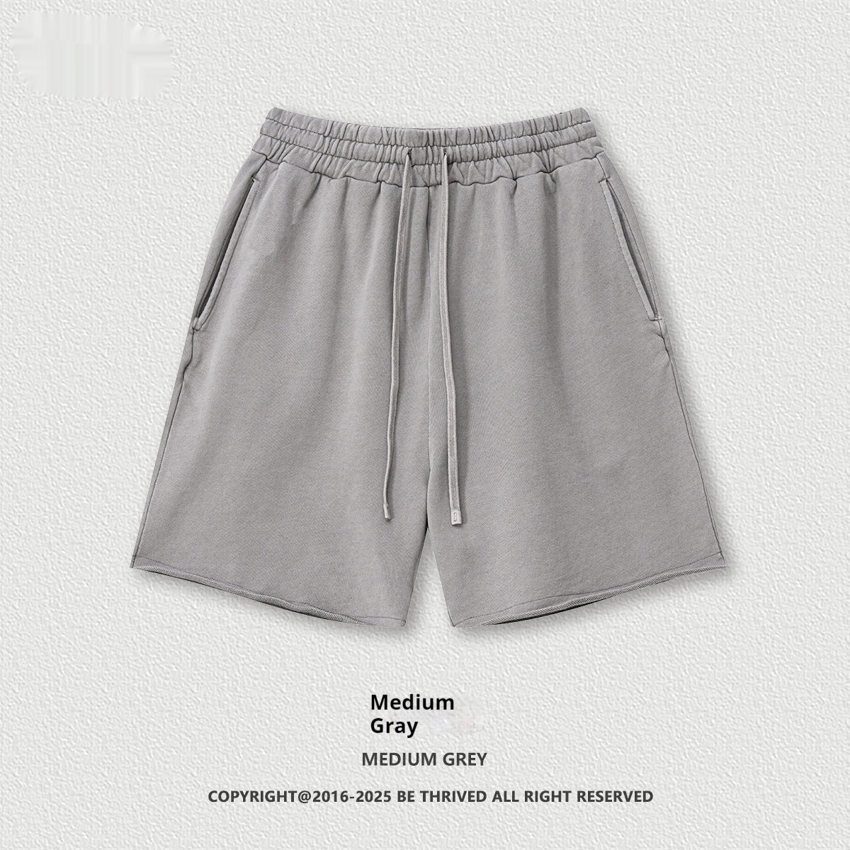 High Quality Curling Cropped Pants Casual Shorts Men