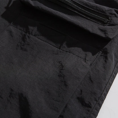 Summer New Big Workwear With Pocket Shorts Men