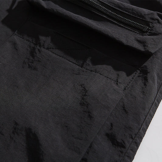 Summer New Big Workwear With Pocket Shorts Men