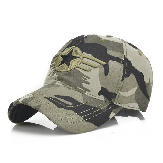 Tristan Ford | Embroidered Cotton Visor Cap