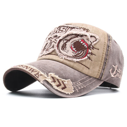 Personalized Jaws Embroidered Baseball Cap