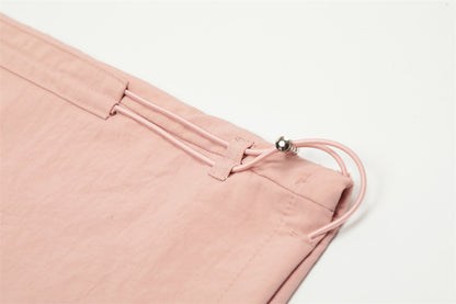 American Pleated Paratrooper Casual Pants Men