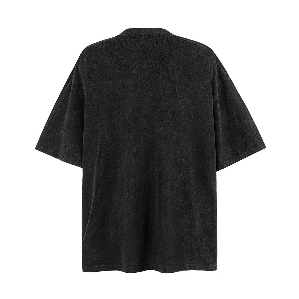 Fashion Angel Printed Short-sleeved T-shirt Men