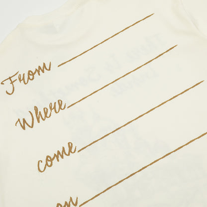 Abstract Castle Printed Short-sleeved T-shirt For Men