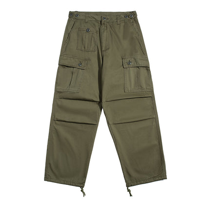 Fashion Pleated Casual Working Pants Men