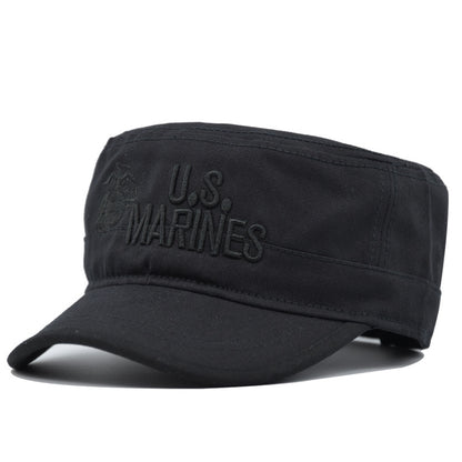 Camouflage military cap flat hat