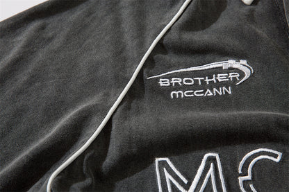 Racing Suit Short-sleeved Polo Shirt For Men