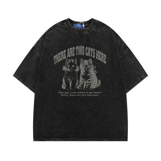Summer Cotton Short Sleeve T-shirt Men