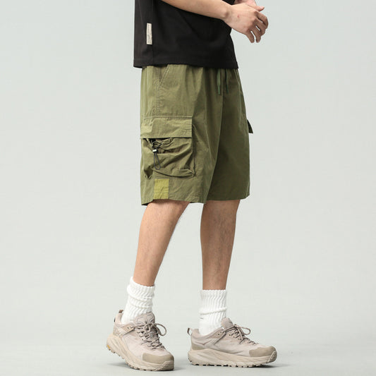 Fashion Personality Japanese Style Cargo Shorts Men