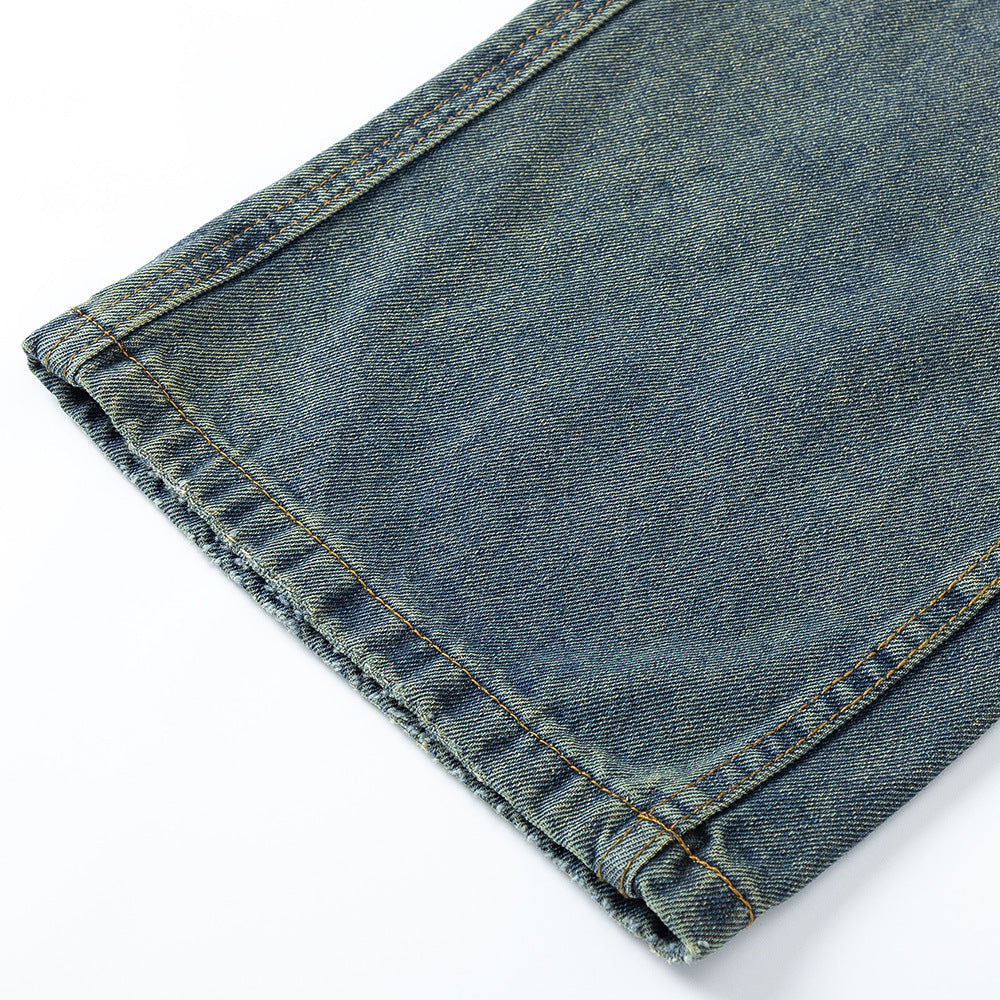 American Street Fashion Casual Straight Pants Men