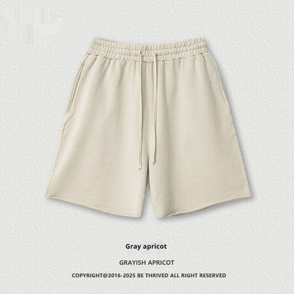 High Quality Curling Cropped Pants Casual Shorts Men