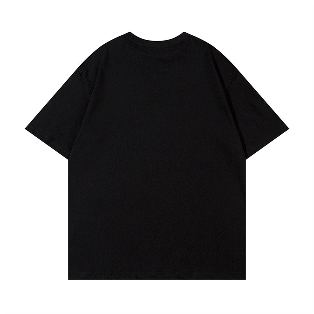 American Letter Print Short-sleeve T-shirt Men
