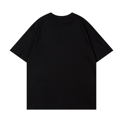 American Letter Print Short-sleeve T-shirt Men