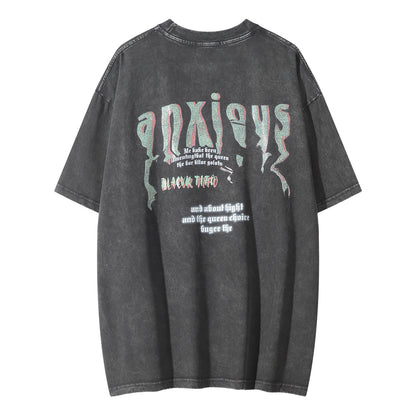 Fashion Printed Short-sleeved T-shirt For Men
