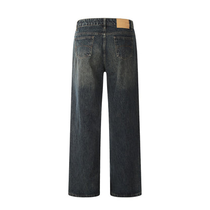 Loose Casual Wide Leg Mop Pants Men