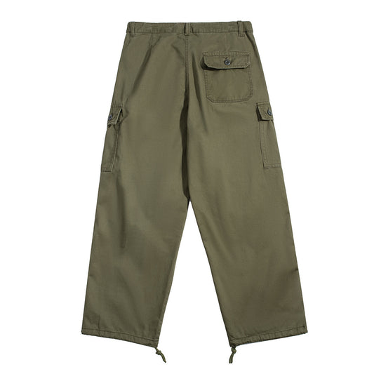 Fashion Pleated Casual Working Pants Men