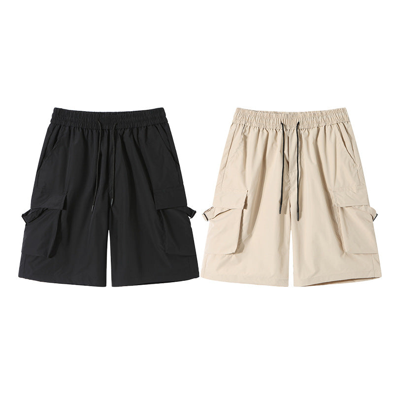 Thin Mechanical Style Workwear Shorts For Men