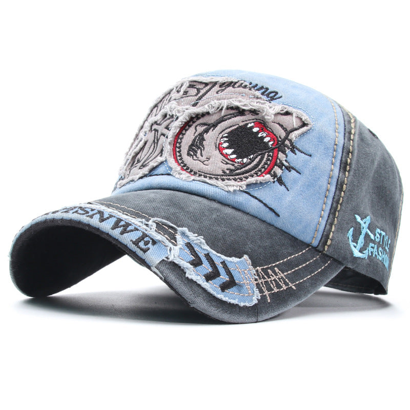 Personalized Jaws Embroidered Baseball Cap