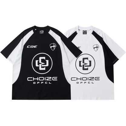 Retro Short Sleeve T-shirt For Men And Women