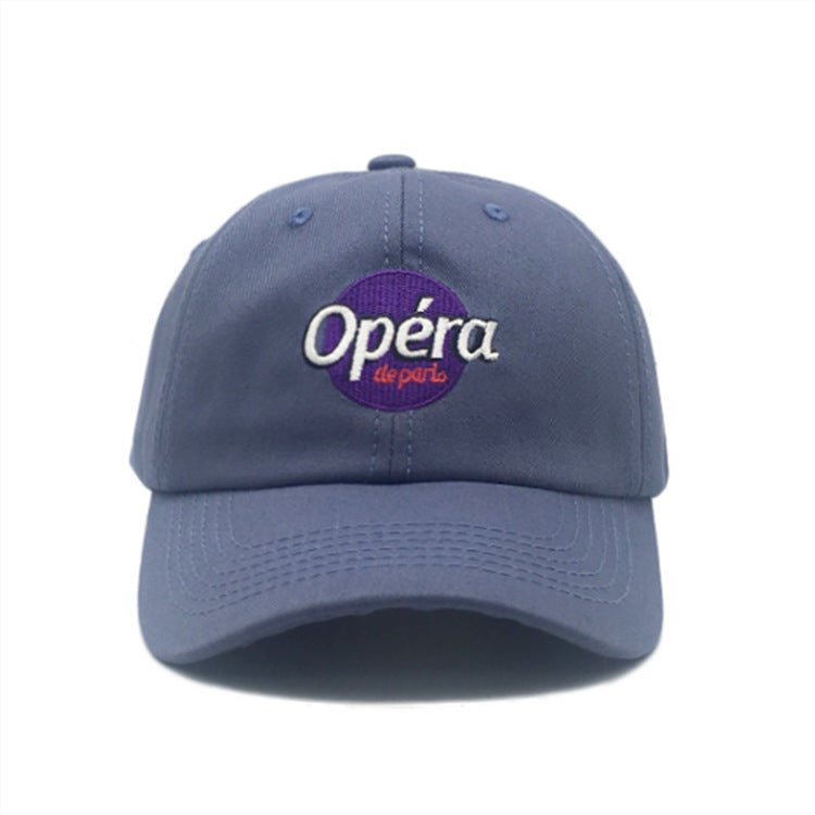 Fashion letter embroidered baseball cap