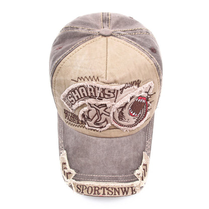 Personalized Jaws Embroidered Baseball Cap