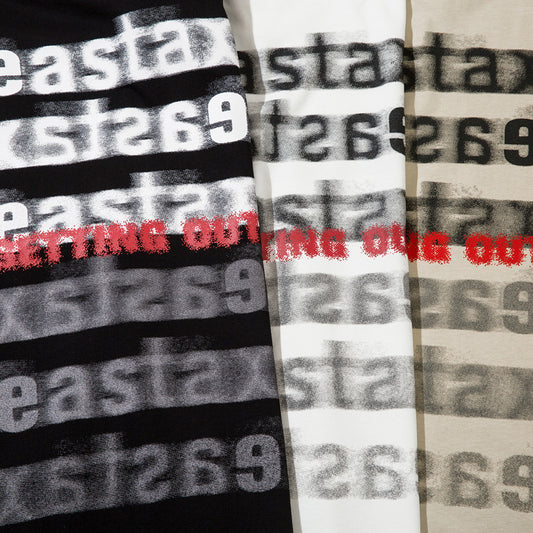 Street Fashion Printed Letter Cotton T-shirt For Men