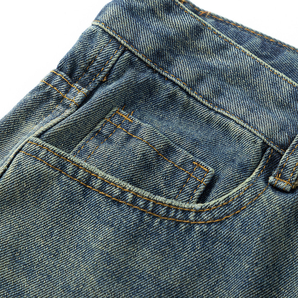 American Street Fashion Casual Straight Pants Men