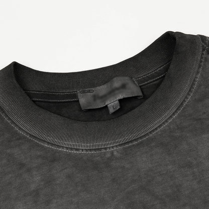 Gradient Letter Print Short-sleeve T-shirt Men