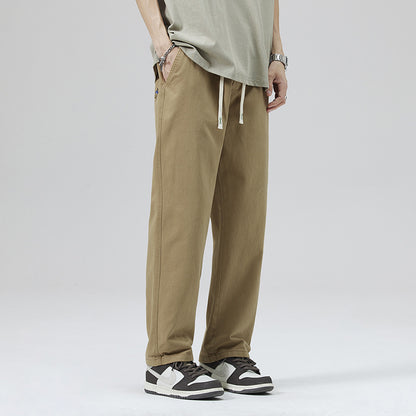 Japanese-style Retro Workwear Casual Pants Men