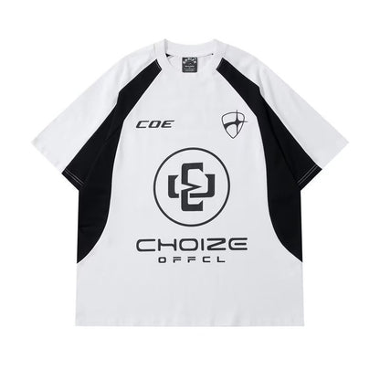 Retro Short Sleeve T-shirt For Men And Women