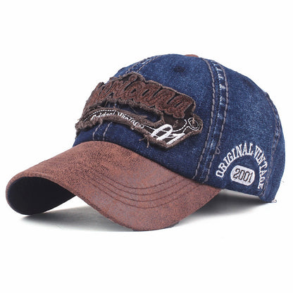 Men's Casual Embroidery Cowboy Baseball Cap