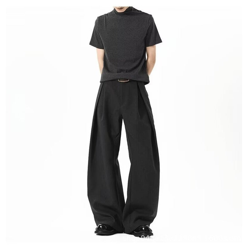 3D Tailored Pleated Pants For Men