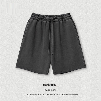 High Quality Curling Cropped Pants Casual Shorts Men