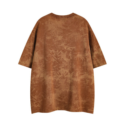 Tie Dye Camouflage Short Sleeve T-shirt Men