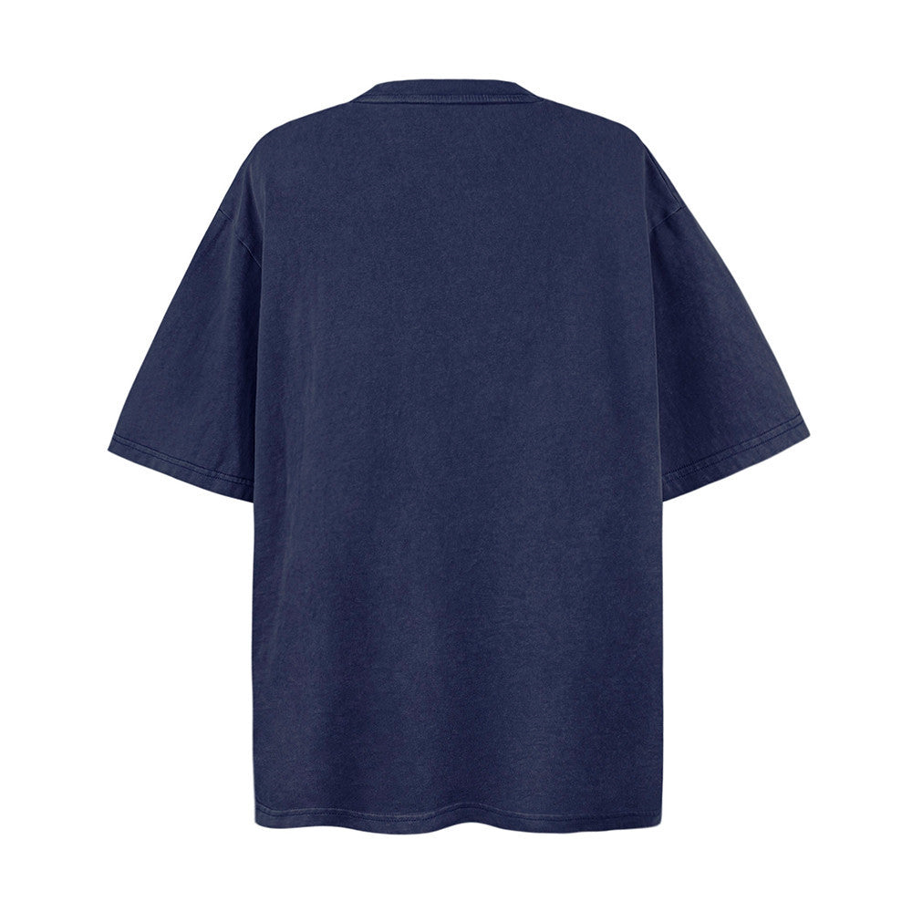 Fashion Angel Printed Short-sleeved T-shirt Men
