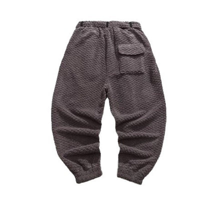 Lambswool Thick Retro Casual Cotton Pants Men