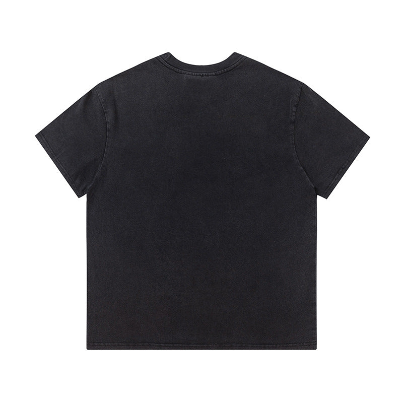 Hand-painted Abstract Elephant Printed T-shirt Men