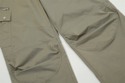 Fashion Zipper Workwear Casual Pants Men