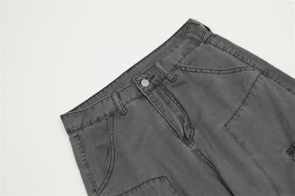 Fashion Personality Multi-pocket Cargo Pants Men
