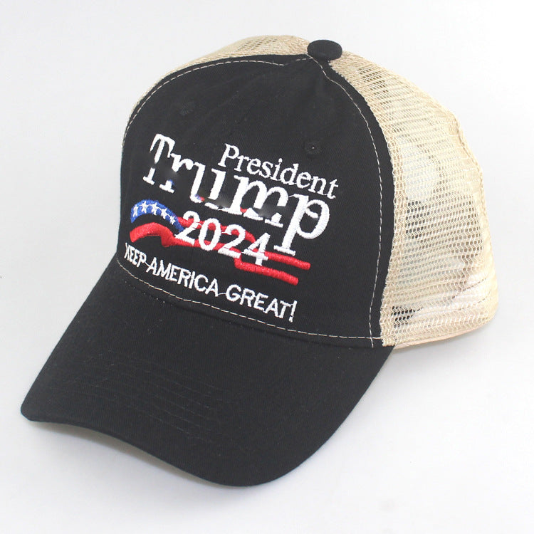 American Election Hat Washed Old Truck Driver Peaked Cap Sichuan Puwang Baseball Cap