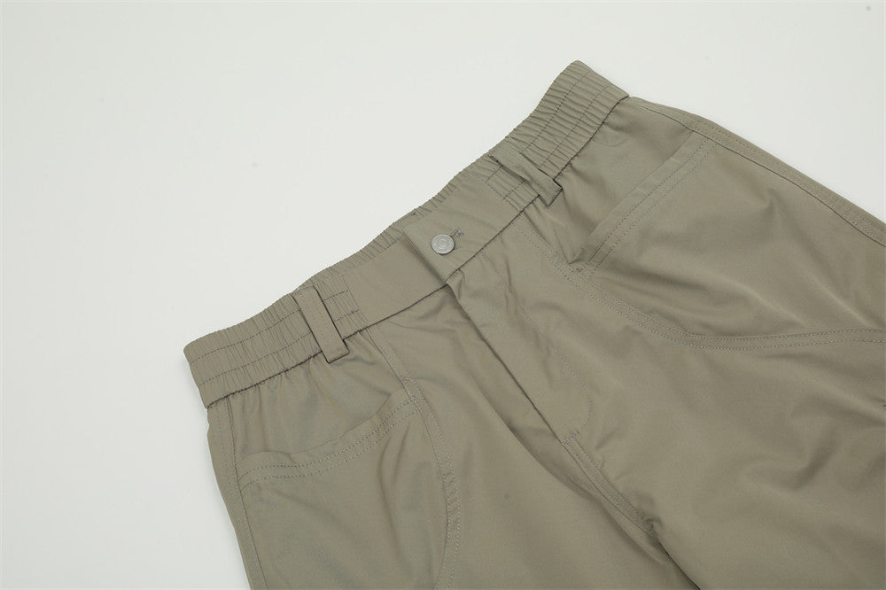 Fashion Zipper Workwear Casual Pants Men