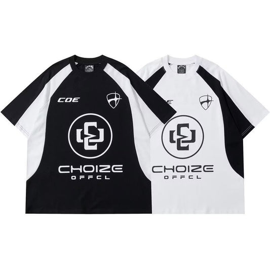 Retro Short Sleeve T-shirt For Men And Women