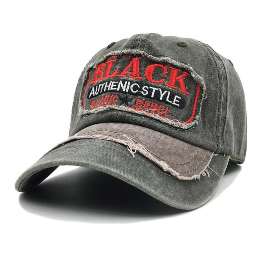 Men's embroidered casual baseball cap
